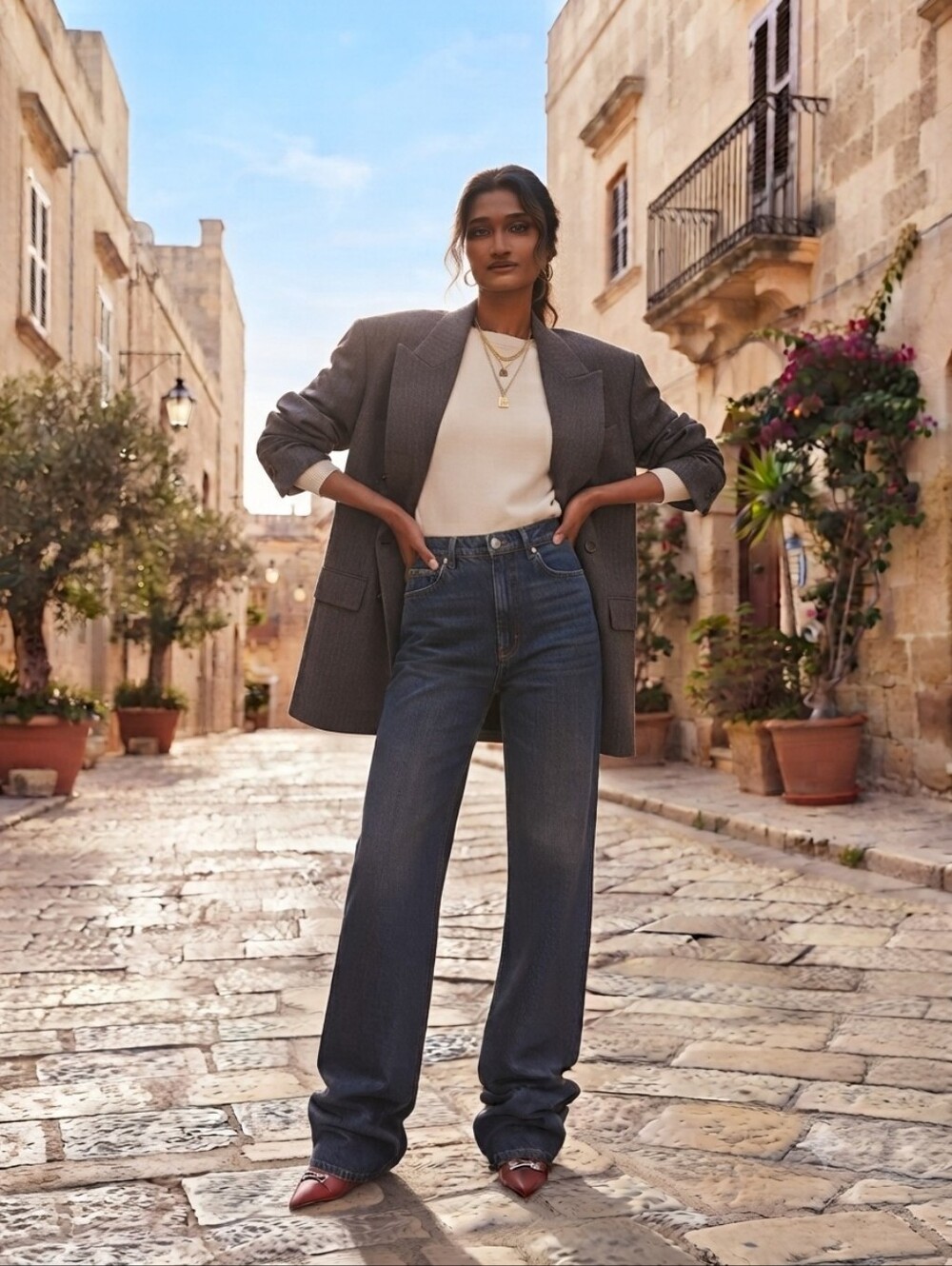 ​Free People We The Free With The Band High-Rise Rigid Denim Straight Leg Sz 28